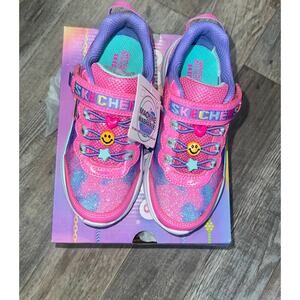 Youth Girls Size 11 Power Jams Sneakers - Skech Friends